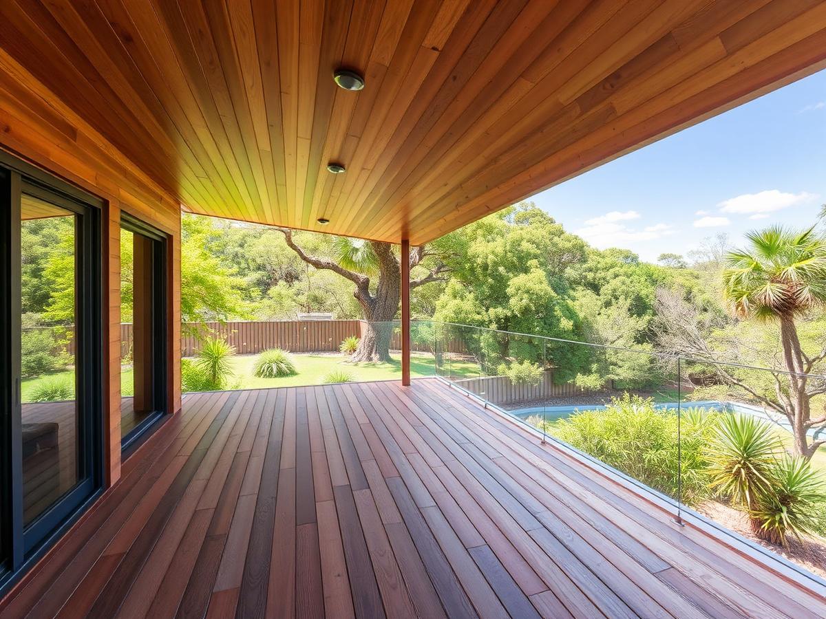 Merbau Hardwood Deck — decking project built by FD AUS Fabrication in Cottesloe, Perth WA