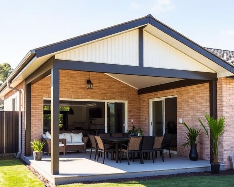 Patios project in Perth WA by FDAUS Fabrication